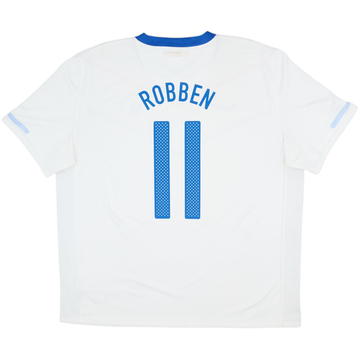 2010-11 Netherlands Away Shirt Robben #11 - 7/10 - (XL)