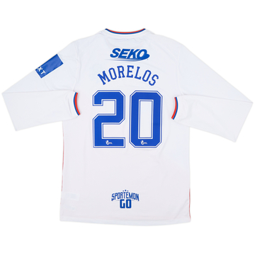 2022-23 Rangers Away L/S Shirt Morelos #20 - 8/10 - (M)