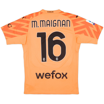 2023-24 AC Milan GK Shirt M.Maignan #16 - 6/10 - (S)