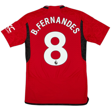 Camiseta auténtica de local del Manchester United 2023-24 B.Fernandes #8 - 9/10 - (XXL)