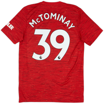 2020-21 Manchester United Home Shirt McTominay #39 - 8/10 - (M)