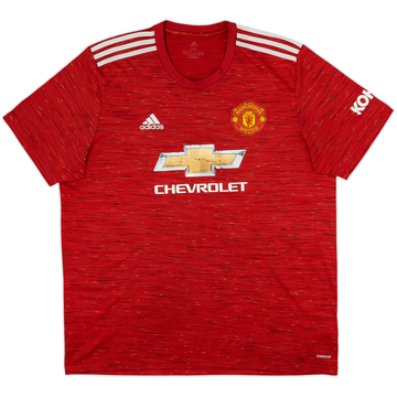 2020-21 Manchester United Home Shirt - 5/10 - (XXL)