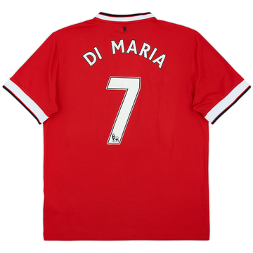 2014-15 Manchester United Home Shirt Di Maria #7 - 7/10 - (L)