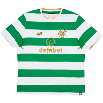2017-18 Celtic 'Lisbon Lions 50th Anniversary' Home Shirt - 4/10 - (XL)