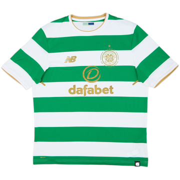 2017-18 Celtic 'Lisbon Lions 50th Anniversary' Home Shirt - 8/10 - (M)