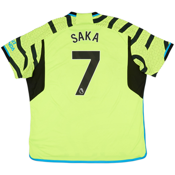 2023-24 Arsenal Away Shirt Saka #7 - 6/10 - (XXL)