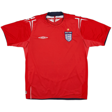 2004-06 England Away Shirt - 5/10 - (M)