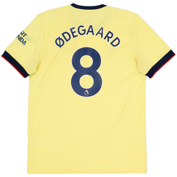 2021-22 Arsenal Away Shirt Odegaard #8 - 8/10 - (L)