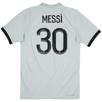 Camiseta Auténtica de visitante del Paris Saint-Germain 2022-23 Messi #30 - 8/10 - (S)