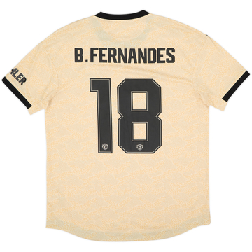2019-20 Manchester United Authentic Away Shirt B.Fernandes #18 - 5/10 - (L)