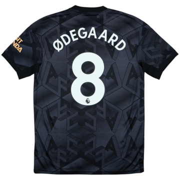2022-23 Arsenal Away Shirt Odegaard #8 - 9/10 - (S)