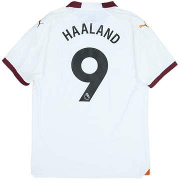 2023-24 Manchester City Authentic Away Shirt Haaland #9 (XXL)