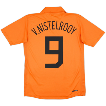 2006-08 Netherlands Home Shirt V.Nistelrooy #9 - 9/10 - (XL.Boys)