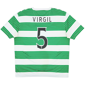 2013-15 Celtic Home Shirt Virgil #5 - 6/10 - (L)