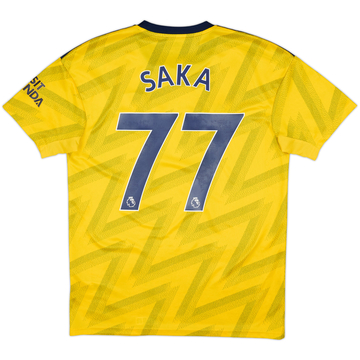 2019-20 Arsenal Away Shirt Saka #77 - 8/10 - (M)