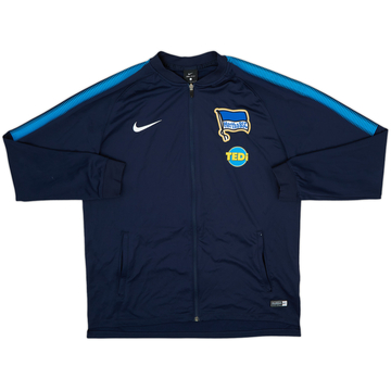 2017-18 Hertha Berlin Player Issue Nike Track Jacket - 8/10 - (L)