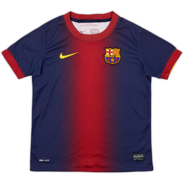 2012-13 Barcelona Home Shirt - 8/10 - (S.Boys)