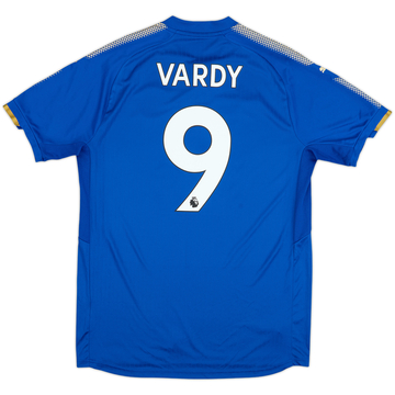 2017-18 Leicester Home Shirt Vardy #9 - 10/10 - (L)