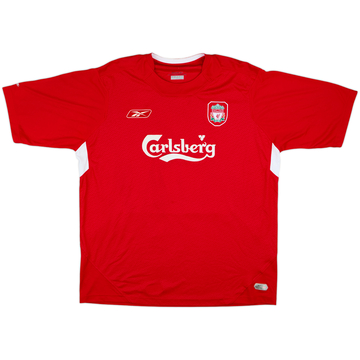 2004-06 Liverpool Home Shirt - 5/10 - (XL)