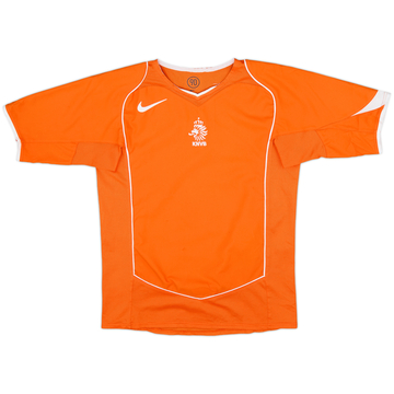2004-06 Netherlands Home Shirt - 8/10 - (L.Boys)