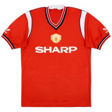 1984-86 Manchester United Home Shirt - 5/10 - (S)