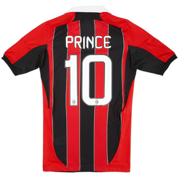 2012-13 AC Milan TechFit Player Issue Home Shirt Prince #10 (L)