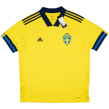 2020-21 Sweden Home Shirt (XL)