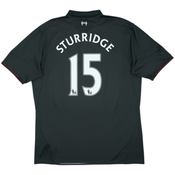 2015-16 Liverpool Third Shirt Sturridge #15 - 10/10 - (XXL)
