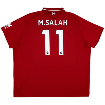 2018-19 Liverpool Home Shirt M.Salah #11 - 7/10 - (3XL)