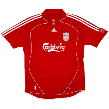 2006-08 Liverpool Home Shirt - 5/10 - (XL)