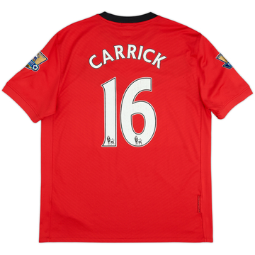Camiseta de local del Manchester United 2009-10 Carrick #16 - 6/10 - (L)