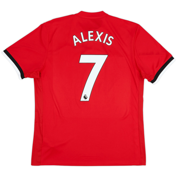 2017-18 Manchester United Home Shirt Alexis #7 - 10/10 - (L)