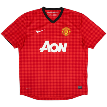 2012-13 Manchester United Home Shirt - 5/10 - (XL)
