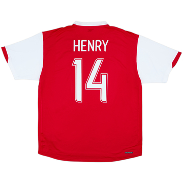 2006-08 Arsenal Home Shirt Henry #14 - 6/10 - (XL)