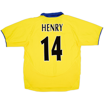 2003-05 Arsenal Away Shirt Henry #14 - 9/10 - (L)