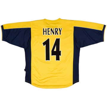 1999-01 Arsenal Away Shirt Henry #14 - 9/10 - (XL)