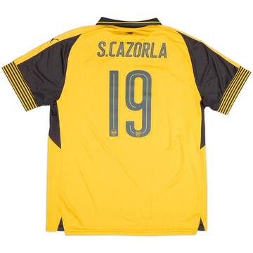 2016-17 Arsenal Away Shirt S.Cazorla #19 - 7/10 - (XXL)