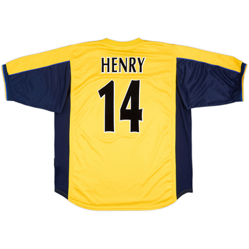 1999-01 Arsenal Away Shirt Henry #14 - 8/10 - (XXL)
