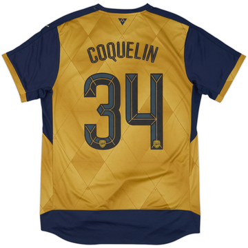 2015-16 Arsenal Away Shirt Coquelin #34 (L)