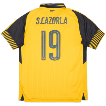 2016-17 Arsenal Away Shirt S.Cazorla #19 - 9/10 - (XL)