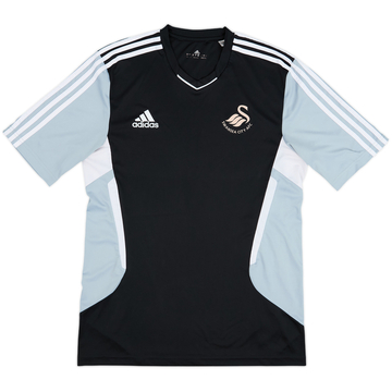 2010-11 Swansea City adidas Training Shirt - 7/10 - (M)