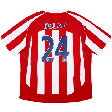 2009-10 Stoke City Home Shirt Delap #24 - 9/10 - (XL)