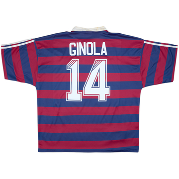 1995-96 Newcastle Away Shirt Ginola #14 - 8/10 - (XXL)