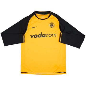 2007-09 Kaizer Chiefs Home L/S Shirt - 9/10 - (M)