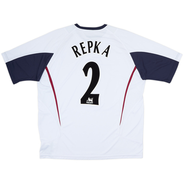 2005-06 West Ham Away Shirt Repka #2 - 8/10 - (XL)