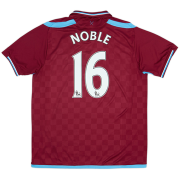2009-10 West Ham Home Shirt Noble #16 - 8/10 - (L)