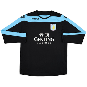 2013-14 Aston Villa Macron Training L/S Shirt - 9/10 - (XL)