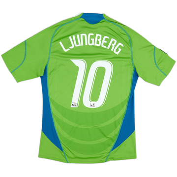 2009-10 Seattle Sounders Home Shirt Ljungberg #10 - 7/10 - (M)