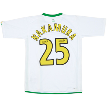 2006-08 Celtic European Shirt Nakamura #25 - 8/10 - (XL.Boys)