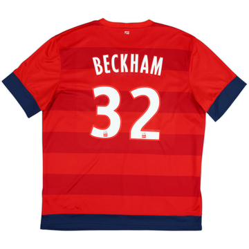 2012-13 Paris Saint-Germain Away Shirt Beckham #32 - 10/10 - (XL)